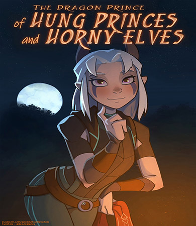 The DRAGON PRINCE of Hung PRINCES and HORNY Elves