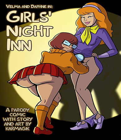 VELMA and DAPHNE in Girls Night inn