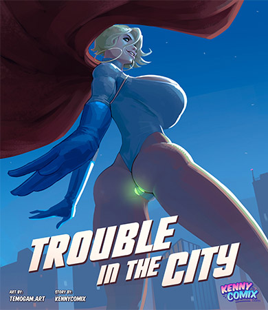POWER GIRL Trouble in the City