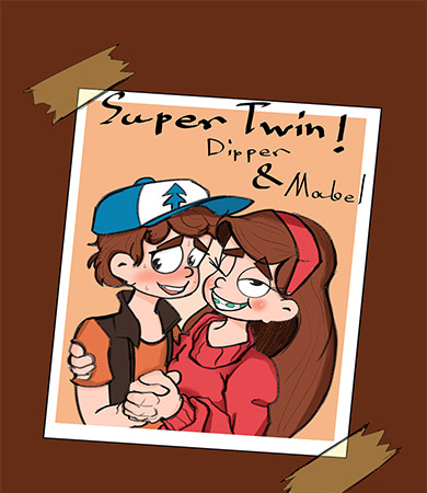 Super Twins DIPPER and MABEL parte 1