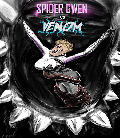 SPIDER GWEN vs VENOM