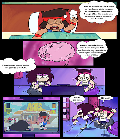 OK KO comic