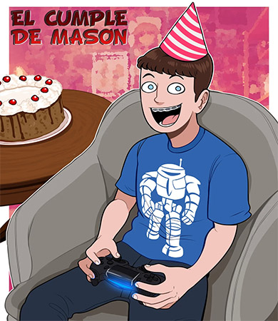 El CUMPLE de MASON