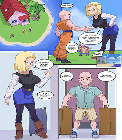 ANDROID 18 x KRILLIN