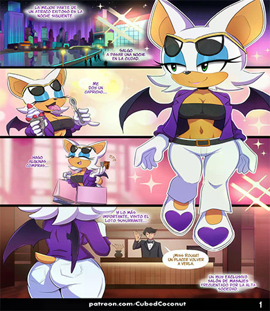 ROUGE comic Masaje
